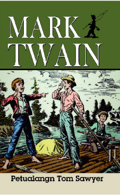 Sampul buku Petualangan Tom Sawy...