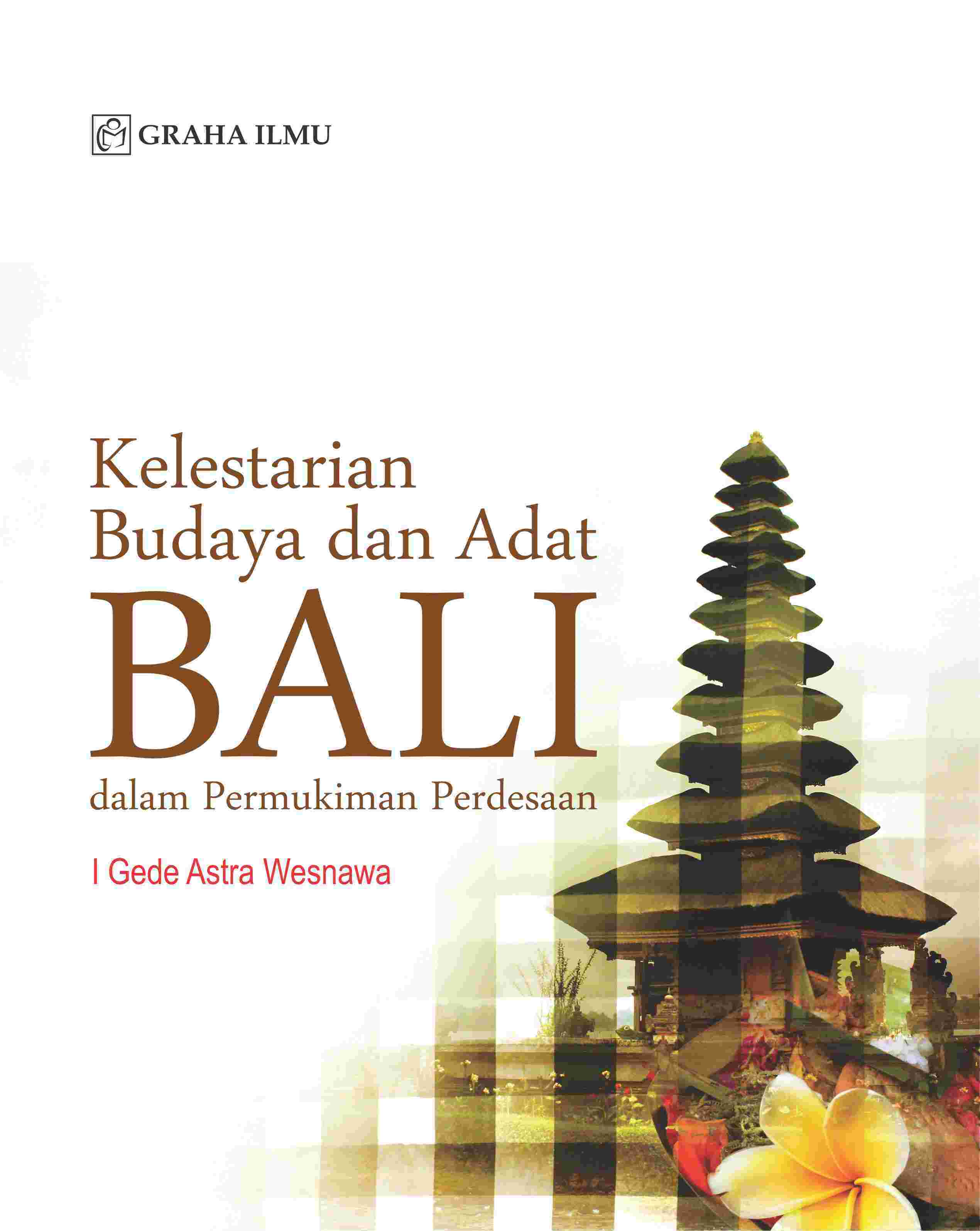 Sampul buku Kelestarian Budaya d...
